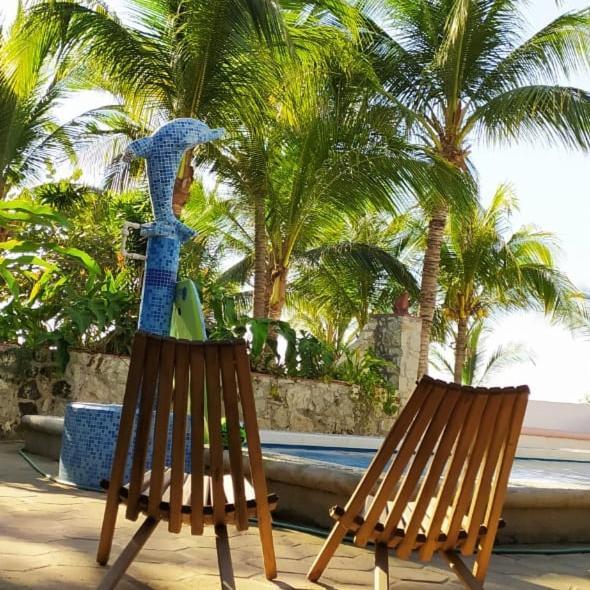 Casa Palma Beach House Brisas de Zicatela المظهر الخارجي الصورة